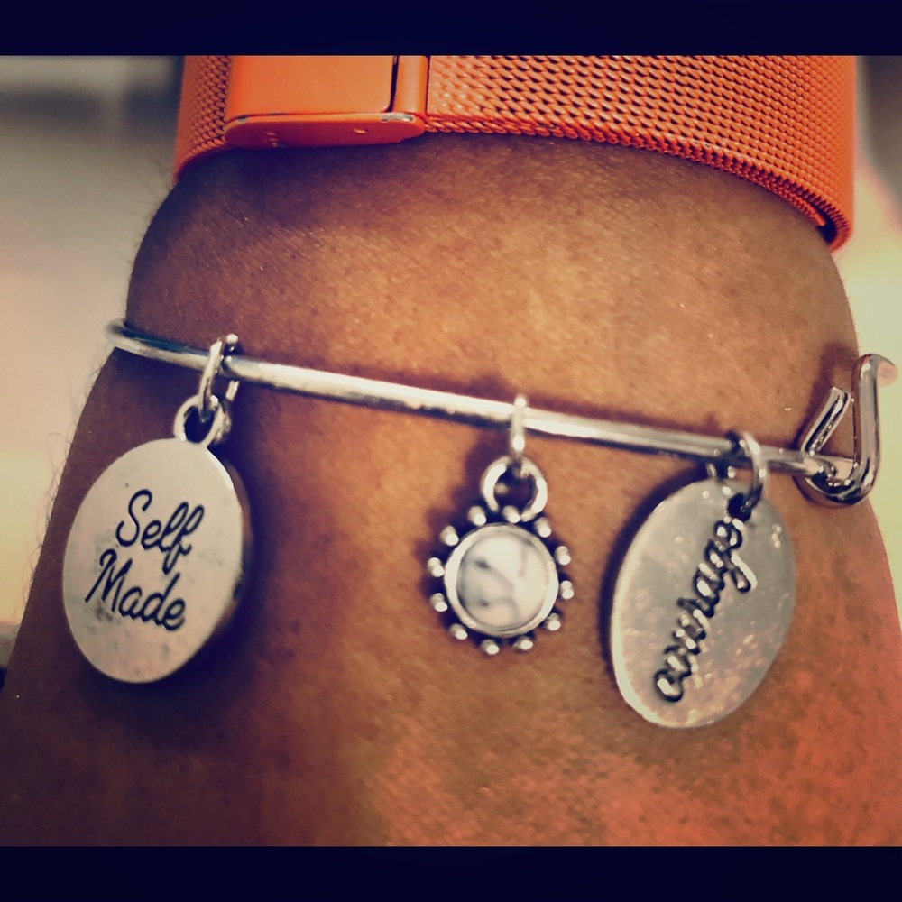 Self Made by Courage Charm Bracelet